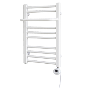 Support mural électrique porte-serviettes chauffant à l'<span class=keywords><strong>eau</strong></span> électrique salle de bain chauffe-serviettes électrique avec minuterie porte-serviettes de bain - Product Image 1