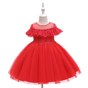Gran oferta, venta al por mayor, ropa de <span class=keywords><strong>boutique</strong></span> para niños, vestidos de Reina Roja, vestidos de moda de Taiwán para niños y niñas - Product Image 5