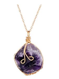 石ペンダント天然水晶各種素材オリジナル - Product Image 3