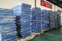 Matelas médical ignifuge lit d'hôpital enrouler matelas en mousse haute densité pour Camping école de médecine prison maison de soins infirmiers