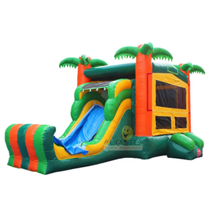 Slide Bouncer Inflável comercial barato como juegos de salto inflável casa inflável para o jogo