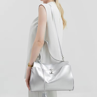 2025 bolso de mano de PU de lujo de gran capacidad de diseñador para mujer nuevo bolso cruzado con textura de moda
