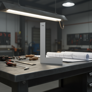 Bloque de medición de ángulos en forma de L 976 Longitud L Ancho A Grosor B C - Product Image 3