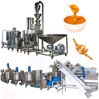 Chaîne de production 1000 kg/h pour la fabrication de tahini, beurre de karité, pâte de noisettes, amandes, noix de cajou, arachides et sésame