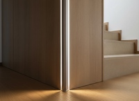 Profilé lumineux LED linéaire encastré pour panneaux muraux intérieurs, éclairage d'angle mural, design YB3002PRO-25-1