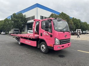 Nouveau camion de dépannage à <span class=keywords><strong>plateau</strong></span> plat FAW 4 tonnes, diesel, manuel - Product Image 2