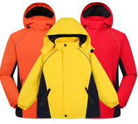 Veste imperméable en polaire chaude pour homme, personnalisable, coupe-vent, pour activités de groupe en extérieur, tenue parent-enfant, uniforme scolaire