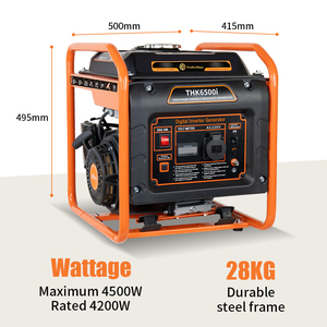 Générateur à onduleur 4,2 kW, 5,25 kVA, 4,5 kW, 5,5 kVA, Générateur à essence, Offre spéciale à durée limitée, Limitée à 20 unités - Product Image 6