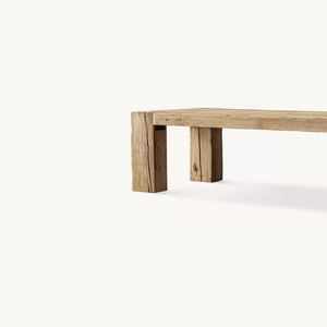 Los muebles de mesa de comedor de madera maciza antigua de Estilo Vintage americano se pueden personalizar, venta directa de fábrica de muebles - Product Image 6