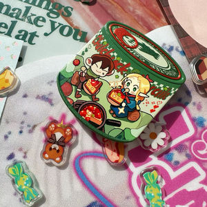 Benutzer definierte Plüsch Weißblech Knopf Abzeichen Name Metall Zinn Pin Großhandel Logo Offsetdruck - Product Image 3