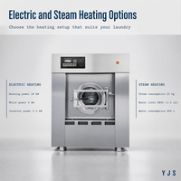 Industrial Washing Machine 40kg Washer Extractor Commercial Laundry Equipment Stainless Steel Drum for Hotel Hospital Laundry