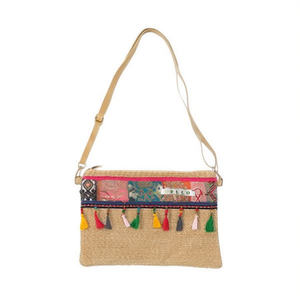 Bolso Bandolera Pequeño de Estilo Étnico con Diseño Colorido, 18x20cm - Product Image 2