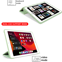 TPU souple Étui Pour Tablette pour iPad 10.2 Pouces Couverture Intelligente pour étui ipad 9 génération