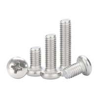 Vis à tête fraisée Phillips M3 M4 M5 M6 M8 en acier inoxydable/acier au carbone, qualité industrielle, finition naturelle
