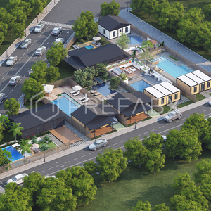 PrefabX House Flip Classic-B 全套配置 2 房间绿色房屋 防水隔间房 适合公寓使用 - Product Image 6