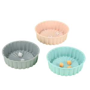 2026 Neue Modische Silikon-Kuchenform Backblech Rund DIY Ofenfest Multifunktionale Form - Product Image 3
