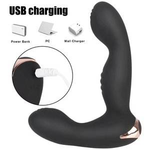 Jouets sexuels Vibrateurs anaux Massage de la prostate au doigt Bouchon de cul Stimulateur de la prostate <span class=keywords><strong>Anus</strong></span> Masturbateur masculin Plug Jouets sexuels pour hommes Gays - Product Image 4
