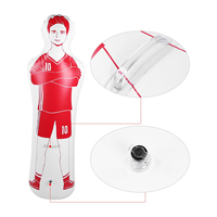 Mannequin gonflable de gardien de but factice de football Air Mannequin Free Kick Defender Wall pour enfants adultes