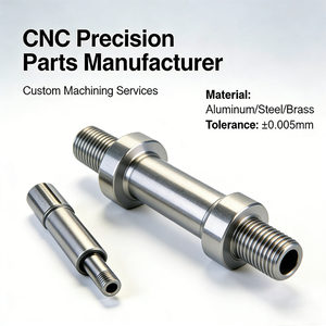 CNC Rotating Shaft Manufacturer Custom Pump Shaft Stainless Steel Electric Motor Shaft <b>Extension</b> - Product Image 1