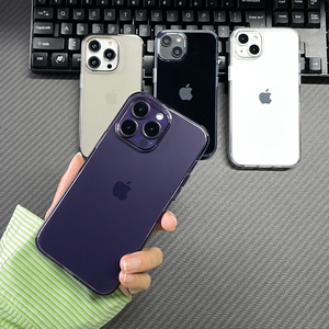 Ốp điện thoại siêu trong suốt, không ố vàng, mỏng, chống vân tay dành cho <span class=keywords><strong>Apple</strong></span> <span class=keywords><strong>iPhone</strong></span> 14 Plus 15 Pro Max - Product Image 5