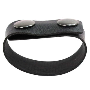 หัวเข็มขัดแบบสแนปสำหรับเข็มขัดกลางแจ้ง ทำจากหนัง PU สีดำ หัวเข็มขัดแบบสี่ในหนึ่งสำหรับกีฬากลางแจ้ง - Product Image 3