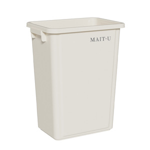 <b>Large</b>-capacity household trash can, <b>large</b> size, open-top outdoor plastic, 40L, stylish design, rectangular, 60L for bathroom - Product Image 2