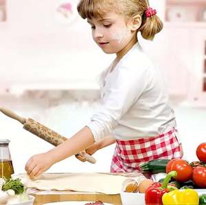 Rouleau à pâtisserie en bois sculpté en forme de lapin de Pâques, de radis, de fleur et d'œuf, pour pâte à biscuits - Product Image 2