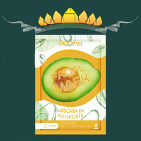 Private Label Schoonheid Gezichtsmaskers Schoonheid Hydraterende Mascarillas Gezichtsmasker Vel Koreaanse Huidverzorging Hydraterende Fruit Gezichtsmasker