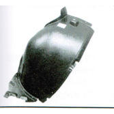 Doublure intérieure d'aile avant Mercedes-Benz Classe M W164 2006-2011, plastique noir, pièce de rechange BZ66009 - Product Image 1