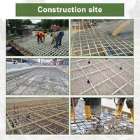 Varilla Corrugada de Fibra de Vidrio de Alta Resistencia y Ligera, de 6 mm, 8 mm, 10 mm y 12 mm, Técnica de Pultrusión FRP, para Uso en Construcción, Personalizable