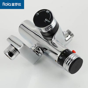 Válvula termostática para ducha Flola de 150 mm con 2 manijas y núcleo cerámico para baño y ducha - Product Image 2