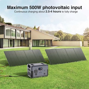 1000W 1500W Máy phát điện năng lượng mặt trời Trạm điện cầm tay cung cấp điện liên tục up lưu trữ pin khẩn cấp - Product Image 3