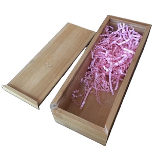 Hộp Gỗ Tre Đựng Quà Tặng Rượu Vang Đỏ Bán Sỉ Bằng Gỗ Tùy Chỉnh Có Nắp Trượt - Product Image 6