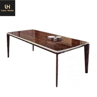Mobilier de maison personnalisé OEM, ensemble de table à manger/de salle à manger, avec 6/8 places
