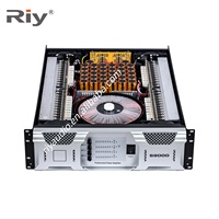 Amplificateur de puissance professionnel S9000PLUS 4 canaux 4x1500W Classe H 3U pour enceintes – Prix usine – Performance sonore de scène