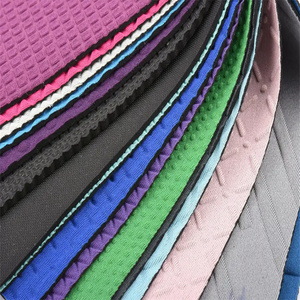 Tela de nailon de poliéster de neopreno SBR negra estampada para traje de <span class=keywords><strong>buzo</strong></span> Tela elástica Jacquard a cuadros compuesta de tres capas SBR - Product Image 6