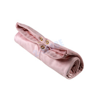Transfert de chaleur Logo Velour Mag Jong Rack Sac de voyage Sac en velours à cordon pour Mahjong Pusher et Rack Set