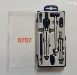 Juego de Compás de Metal para Dibujo Geométrico y Matemáticas, Material Escolar para el Regreso a Clases, para Estudiantes - Product Image 6