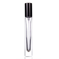 Flacon de parfum vide de voyage personnalisé pour femme, petit flacon en verre transparent de 10 ml