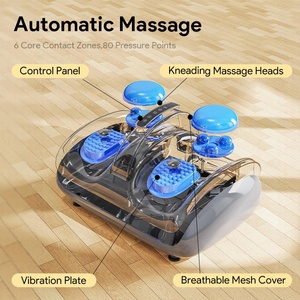 Massaggiatore Plantare Automatico a Infrarossi per Fisioterapia, con Funzione di Impastamento, Pressione e Vibrazione per Tallone e Suola del Piede - Product Image 5