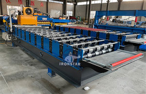 Machine de formage de rouleaux de tuiles émaillées 840, machine de fabrication de toits en tuiles à étages - Product Image 5