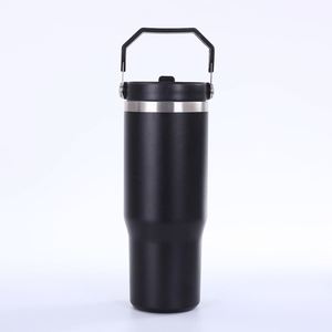 Vaso Térmico de Viaje con Agarre Cómodo para Transportar, Vaso de Acero Inoxidable de 30 oz para Café, Agua y Té - Product Image 2