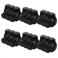 Connecteurs de câbles isolés multi-ports UL certifiés Ks-103-2AWG 2-14, à entrée unique, 3 ports, pour alimentation 600V, bornes en aluminium et PVC