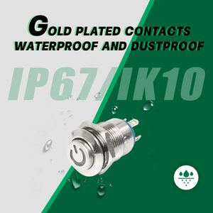 Lvbo nhà máy giá không thấm nước kim loại <span class=keywords><strong>push</strong></span> <span class=keywords><strong>button</strong></span> chuyển kim loại <span class=keywords><strong>push</strong></span> <span class=keywords><strong>button</strong></span> chuyển 12 mét on off - Product Image 4