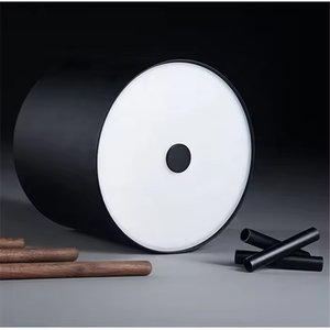 Nouvel arrivage de table basse canapé lampe trijumeau extrêmement simple chambre lit noyer lampadaire LED - Product Image 4