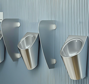 Piastra divisoria per orinatoi da bagno 304 in acciaio inossidabile resistente alla ruggine da uomo - Product Image 1