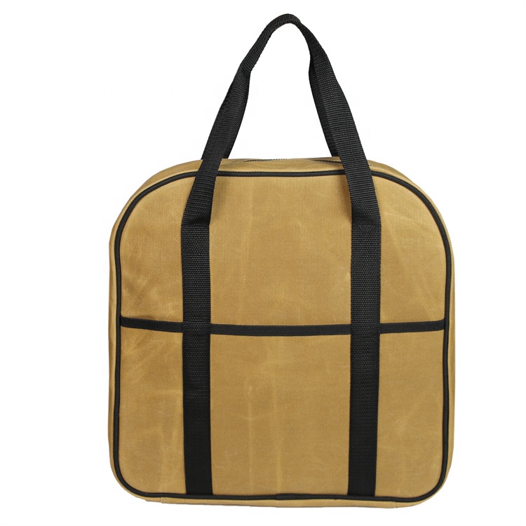 Портативный вместительный вощеный холщовый Органайзер, сумка для хранения кабеля для удержания инструментов