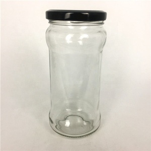 Bán Buôn 330Ml Rõ Ràng Glass Sauce <span class=keywords><strong>Jar</strong></span> <span class=keywords><strong>Container</strong></span> Thực Phẩm Với Twist Off Cap - Product Image 3
