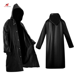 Impermeable Desechable Personalizado de EVA, Poncho para Lluvia, Impermeable de Emergencia para Viajes, Supervivencia al Aire Libre, GZ RTS, Pedido Mixto al por Mayor - Product Image 1