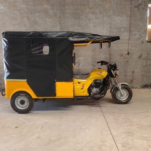 รถตุ๊กตุ๊กเครื่องยนต์ 150 ซีซี ระบายความร้อนด้วยอากาศ รถสามล้อบรรทุกผู้โดยสาร รถสามล้อเครื่องยนต์ 3 ล้อ สำหรับแท็กซี่ - Product Image 6